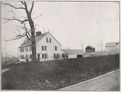 The oldest known house in Ludlow, first owned by Aaron Colton